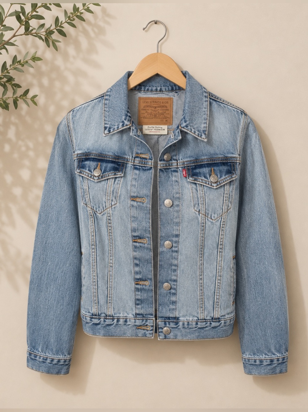 LEVIS | Premium Original Trucker Denim Jacket | Medium